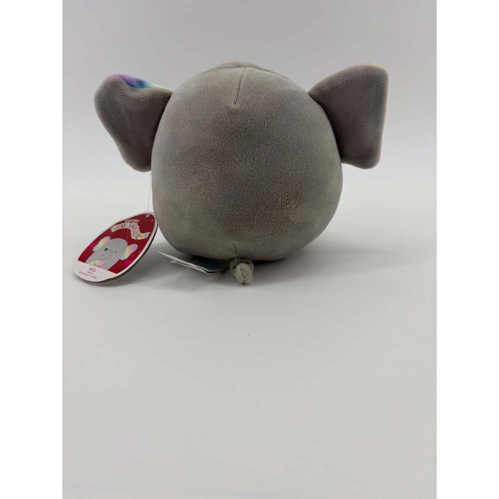 Squishmallows Mila Elephant Plush Kids 5 Inch Grey Rainbow Valentine Hearts 2022 - Picture 3 of 8